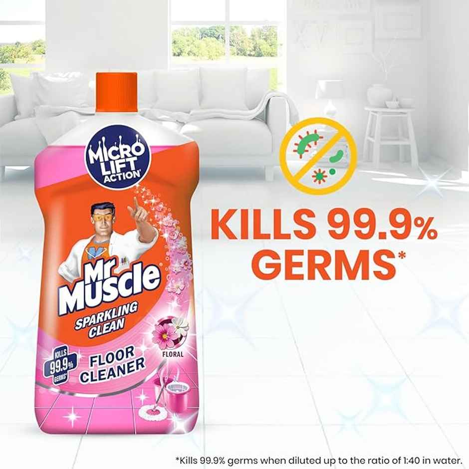 Mr. Muscle Floral Perfection Floor Cleaner Liquid