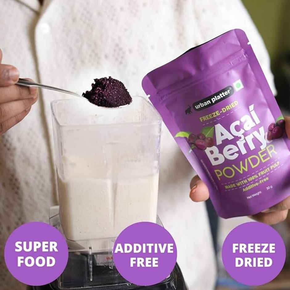 Urban Platter Freeze-Dried Acai Berry Powder