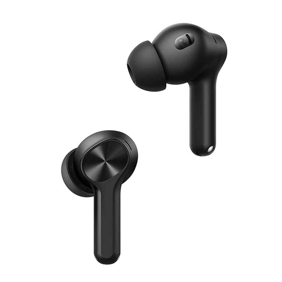realme Buds T200 Lite Bluetooth in Ear Earbuds | 4 Mic | AI ENC for Calls | Volt Black