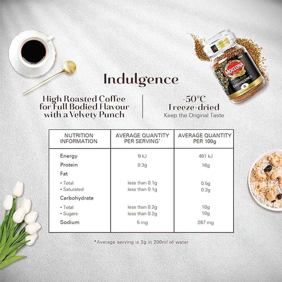 Moccona Premium Speciality Blend Indulgence Dark Roast Instant Coffee