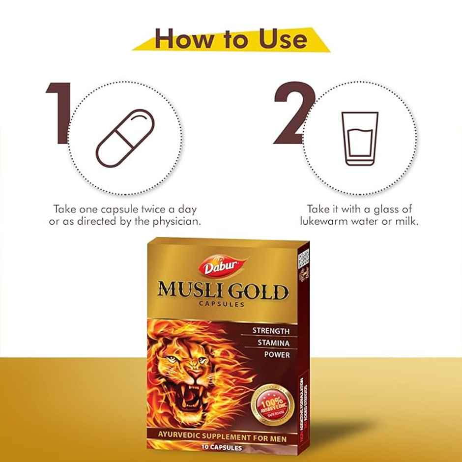 Dabur Musli Gold for Men Capsule