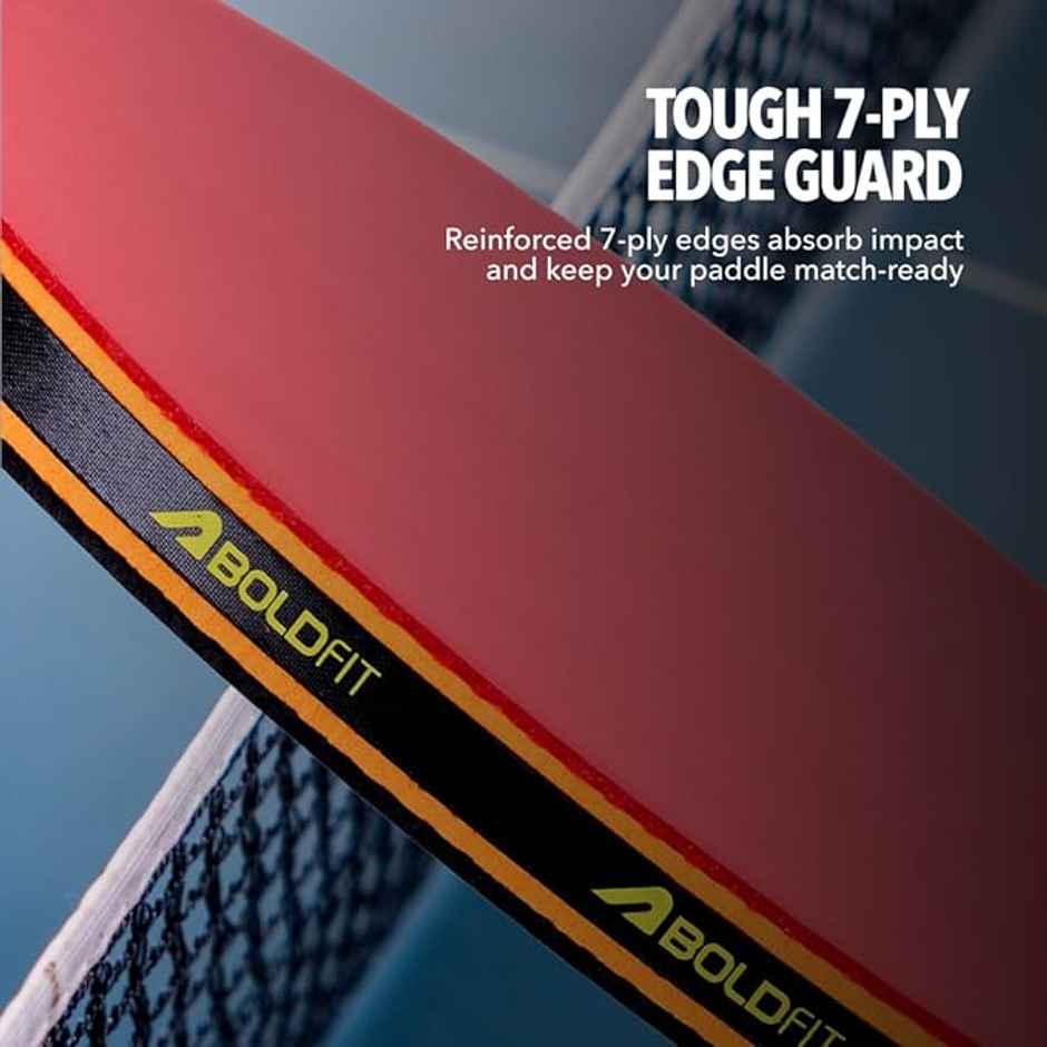 Boldfit Ply Table Tennis Racquet Lightweight TT Bat for Practice