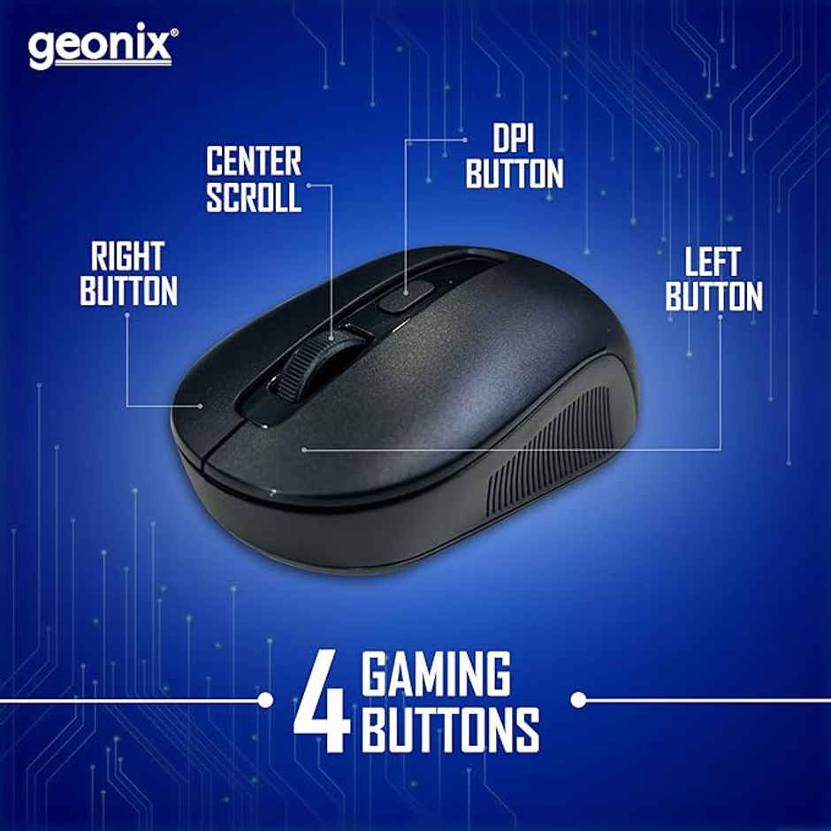Geonix Cocoa C1 Keyboard and Mouse Wireless Combo