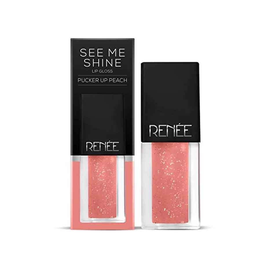Renee See Me Shine Lip Gloss Pucker Up Peach