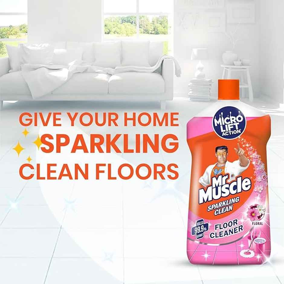 Mr. Muscle Floral Perfection Floor Cleaner Liquid