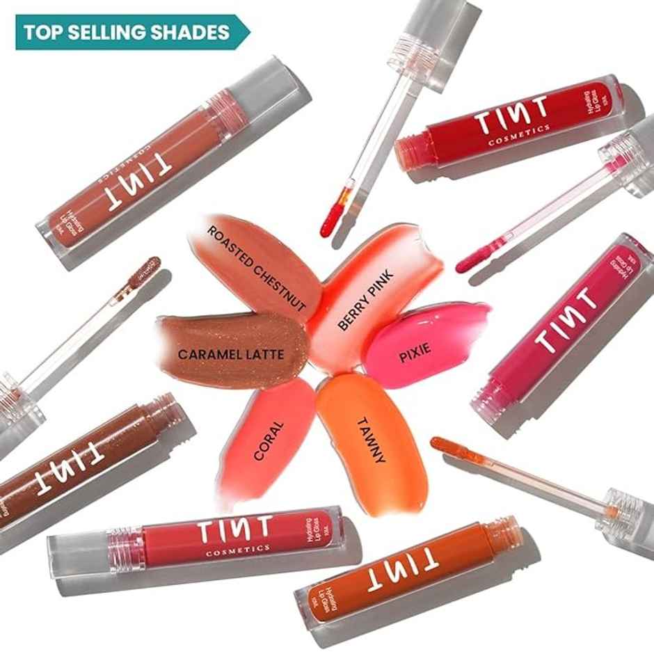 Tint Cosmetics Hydrating Lip Gloss With Vitamin E - Honey