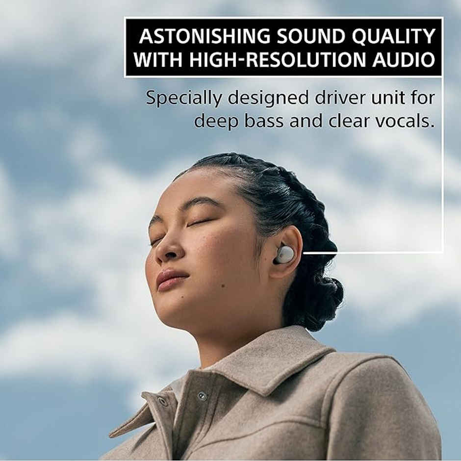 Sony WF-1000XM5 Active Noise Cancelling Wireless Bluetooth in Ear Earbuds with Mic, Up to 36 Hours Battery Life - Black