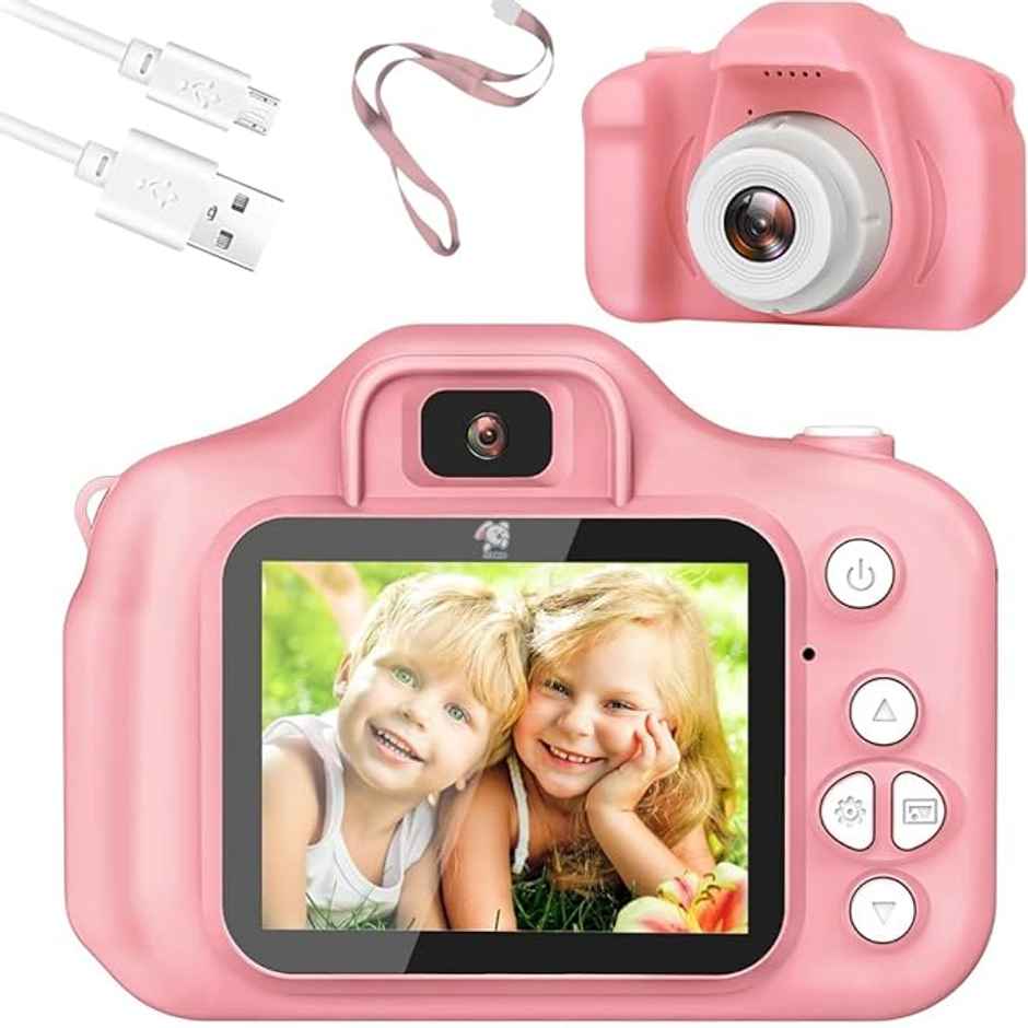 Storio Kids Digital Camera Toy | 3 MP 1080P HD Video | 2 Inch Screen | USB Rechargeable