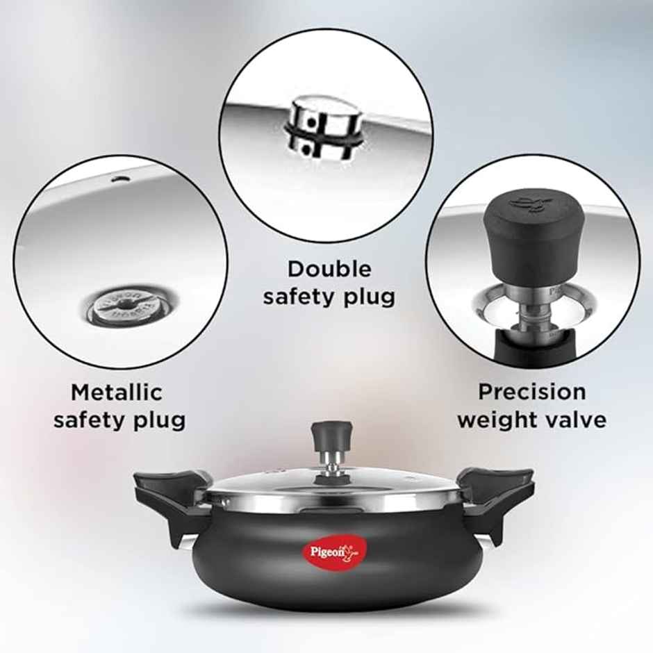 Pigeon Super Pressure Cooker - 3 L Outer Lid Ib - Ha