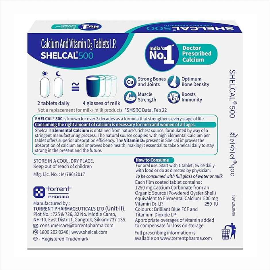 Shelcal 500 Tablet