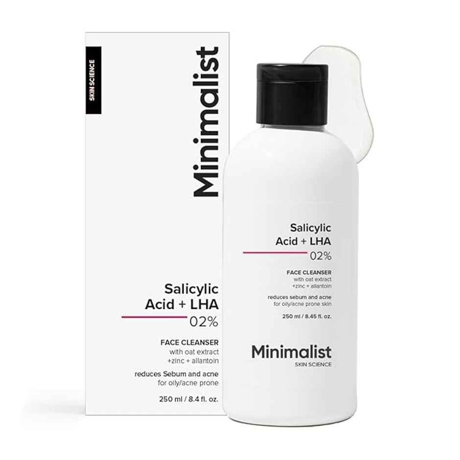 Minimalist Salicylic Acid + LHA 02% Cleanser Face Wash