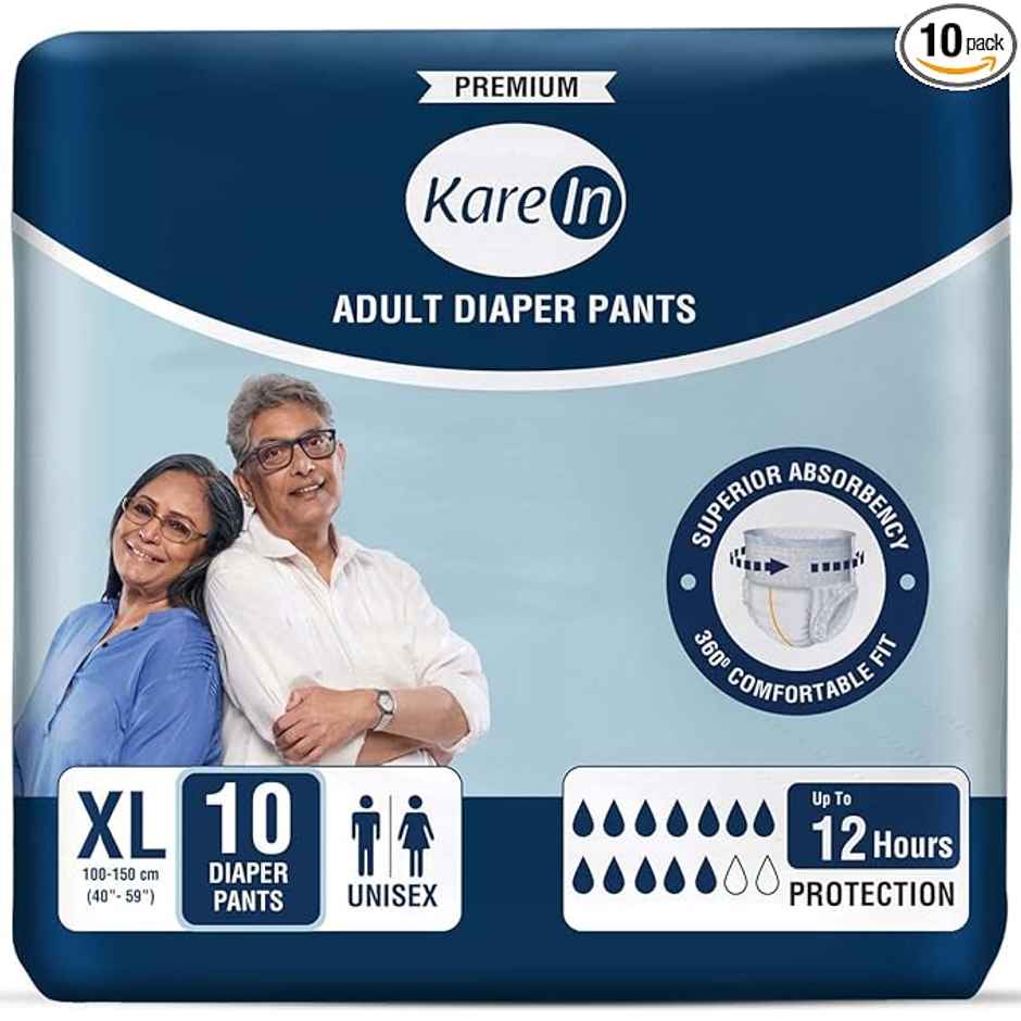 Kare In Premium Adult Diaper Pants | Extra Large - 100-150 cm