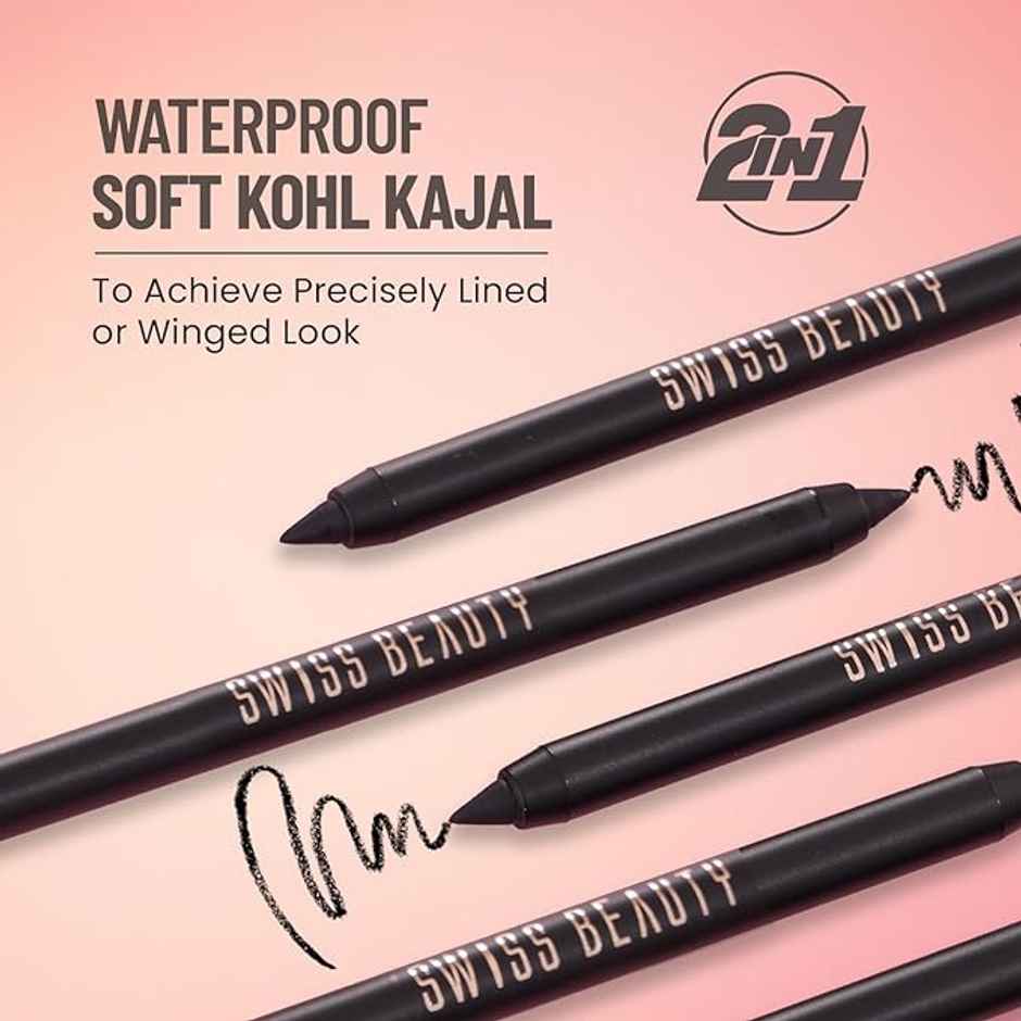 Swiss Beauty Soft Kohl Kajal - Black