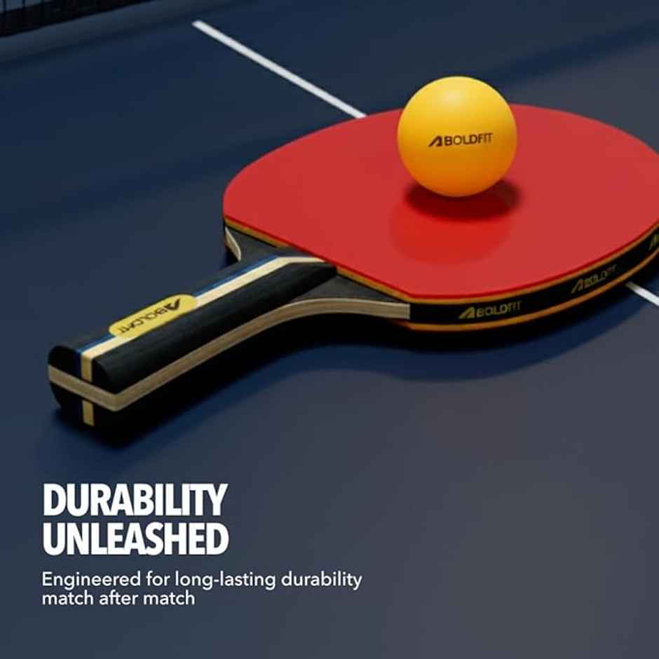 Boldfit Ply Table Tennis Racquet Lightweight TT Bat for Practice