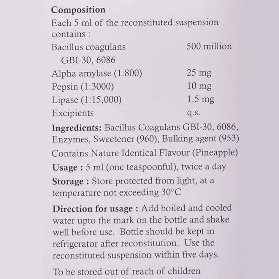 Tummy Soft Dry Syrup