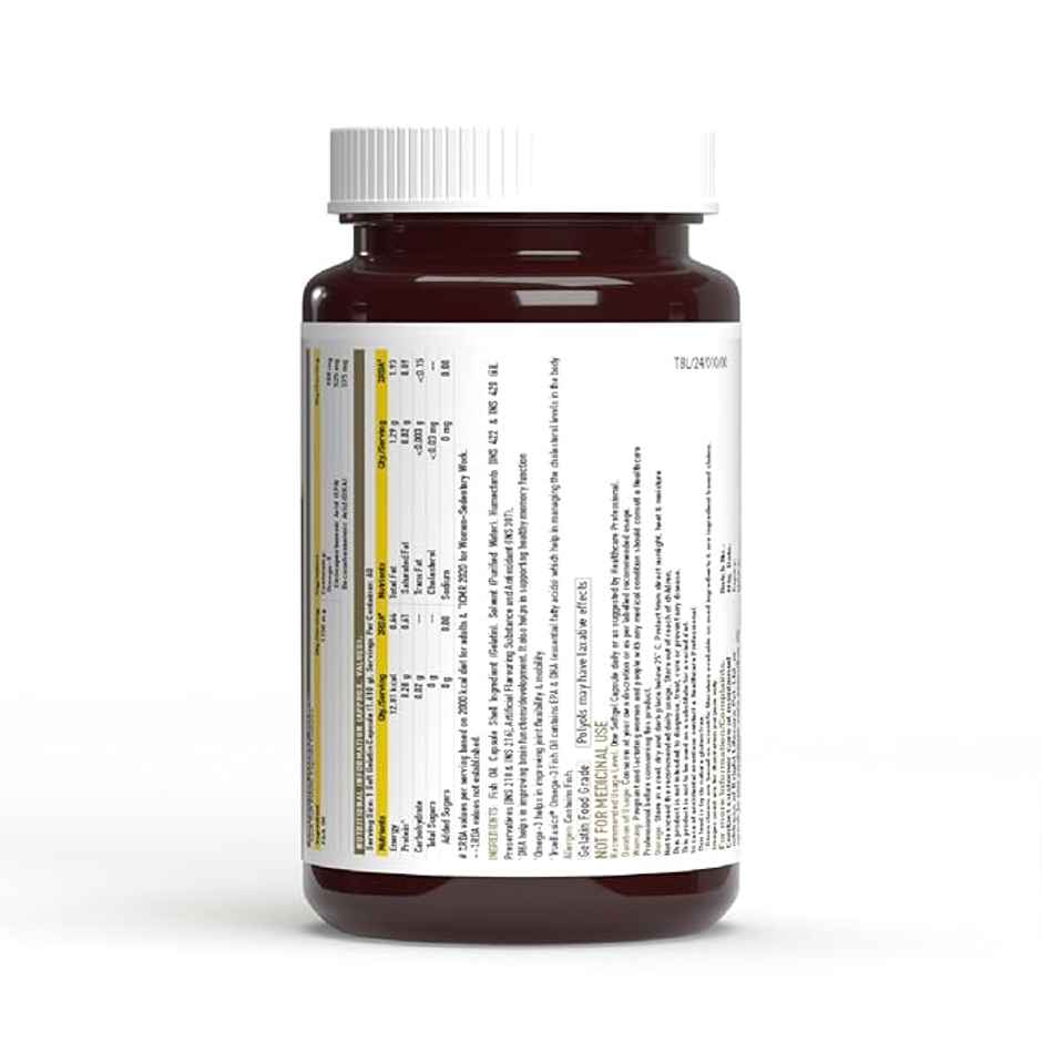 TrueBasics Omega 3 Triple Strength Fish Oil Capsule