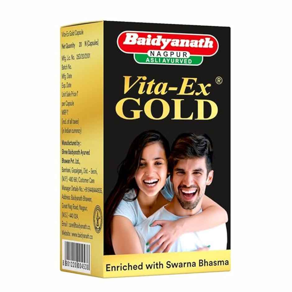 Baidyanath Vita Ex Gold Plus Capsule