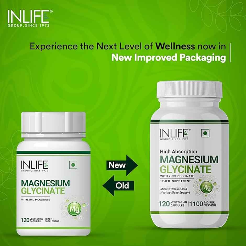 Inlife Magnesium Glycinate with Zinc Picolinate Capsule