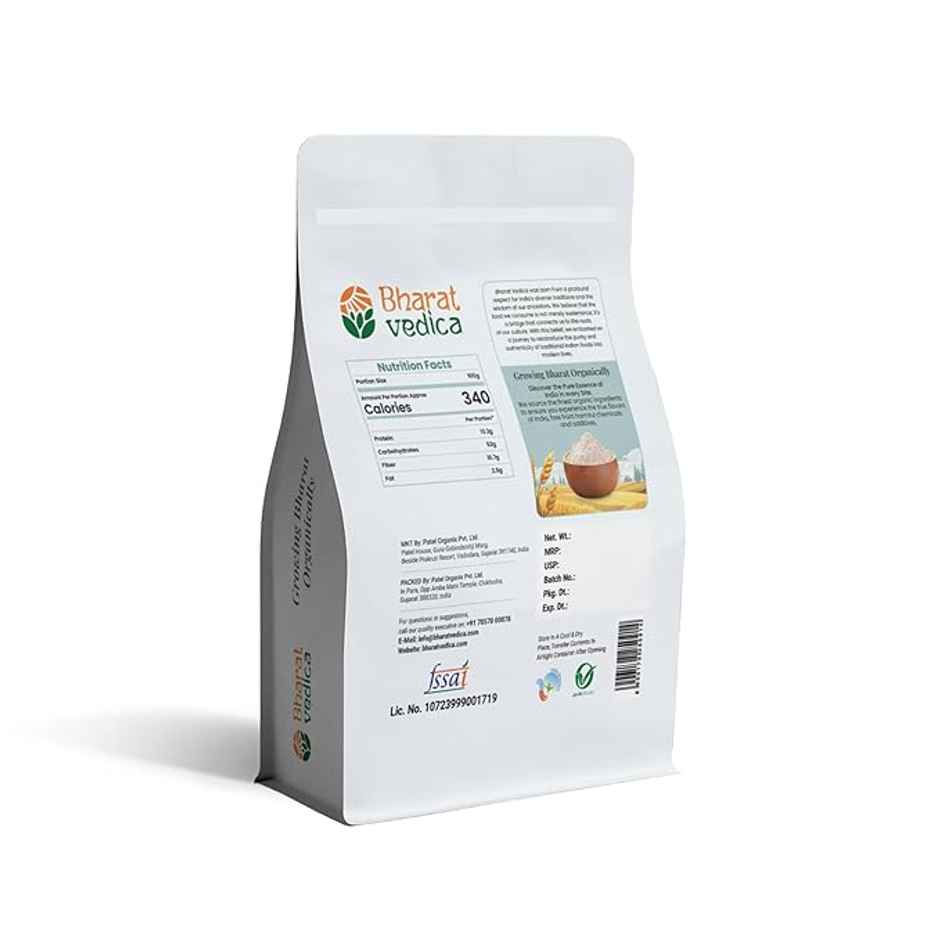 Bharat Vedica Organic Khapli Wheat Flour