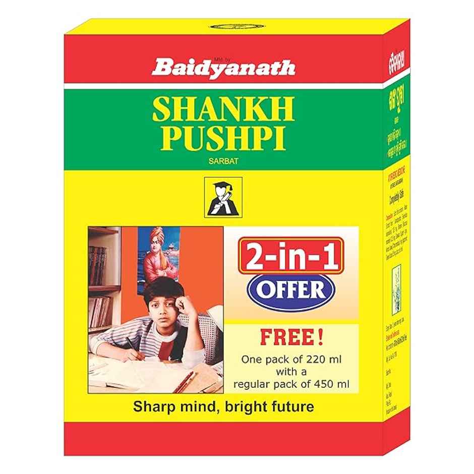 Baidyanath Shankhpushpi Sarbat Syrup
