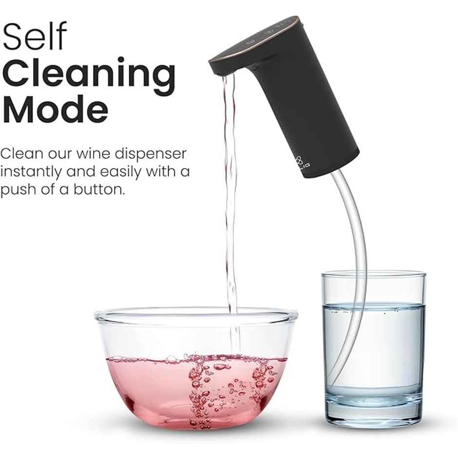 Kilig Alcohol and Wine Dispenser Machine | Black