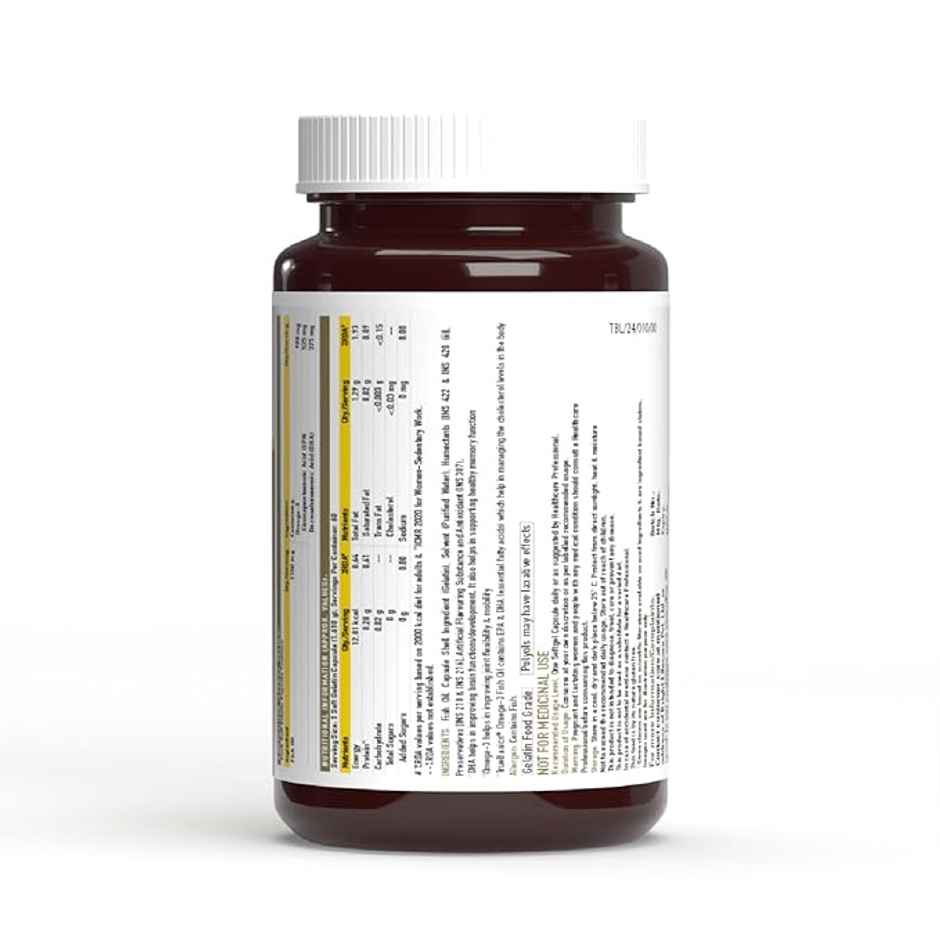 TrueBasics Omega 3 Triple Strength Fish Oil Capsule