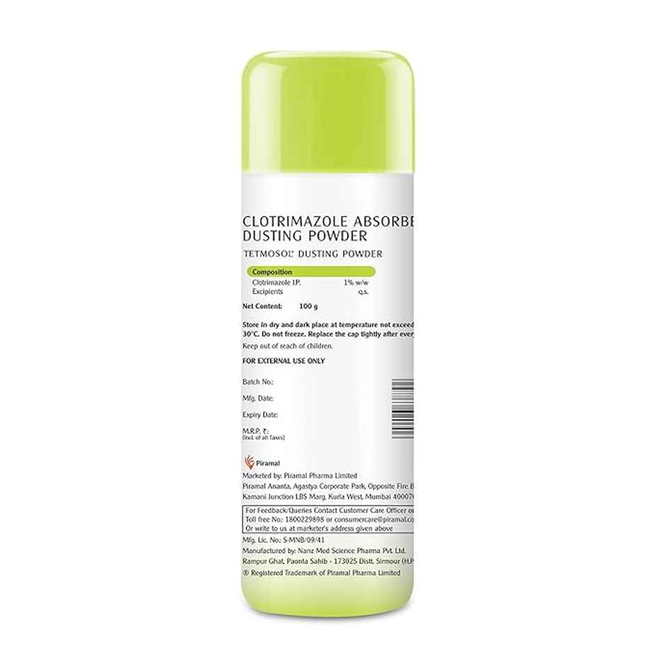 Tetmosol Fresh Lime Fragrance Dusting Powder