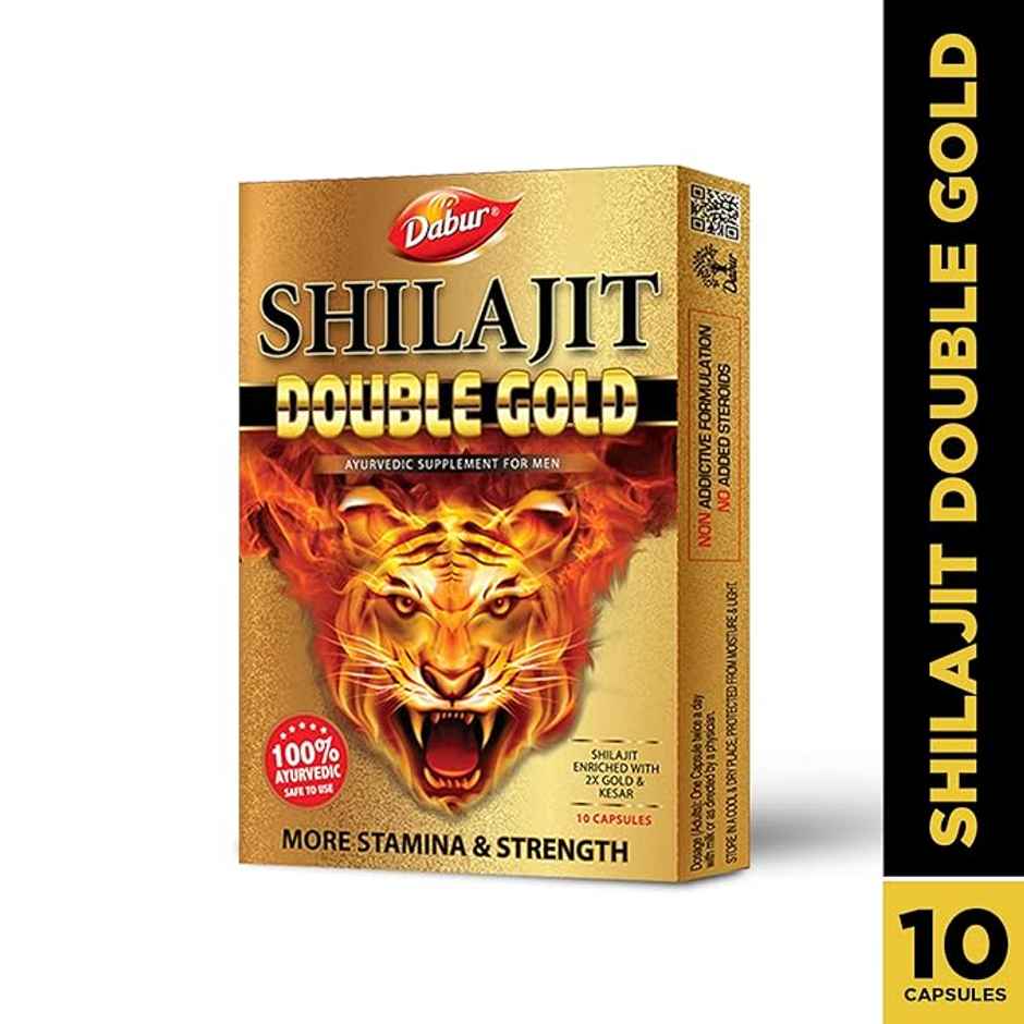 Dabur Shilajit Double Gold For Men Capsule