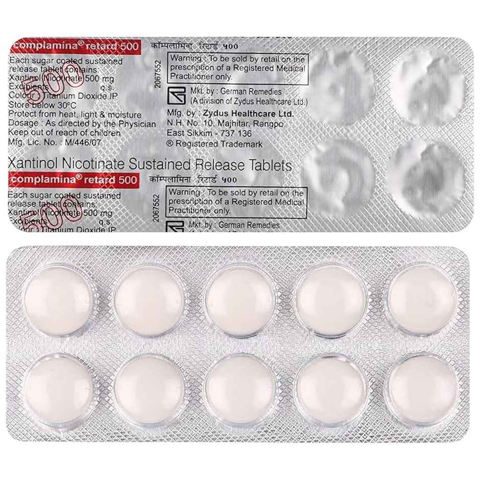 Complamina Retard 500 Tablet SR