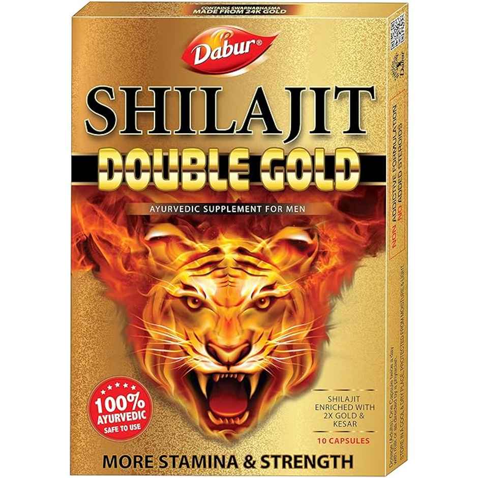 Dabur Shilajit Double Gold For Men Capsule