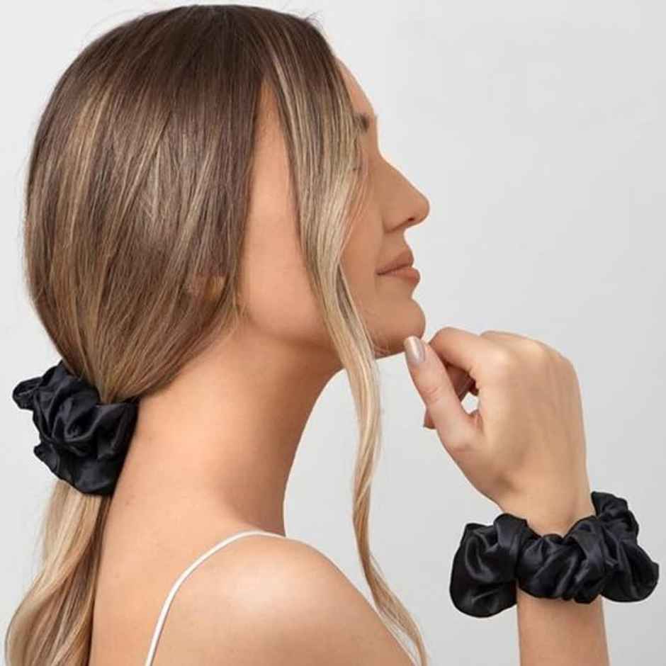 Midazzle Scrunchies-Assorted Color Set Of 3