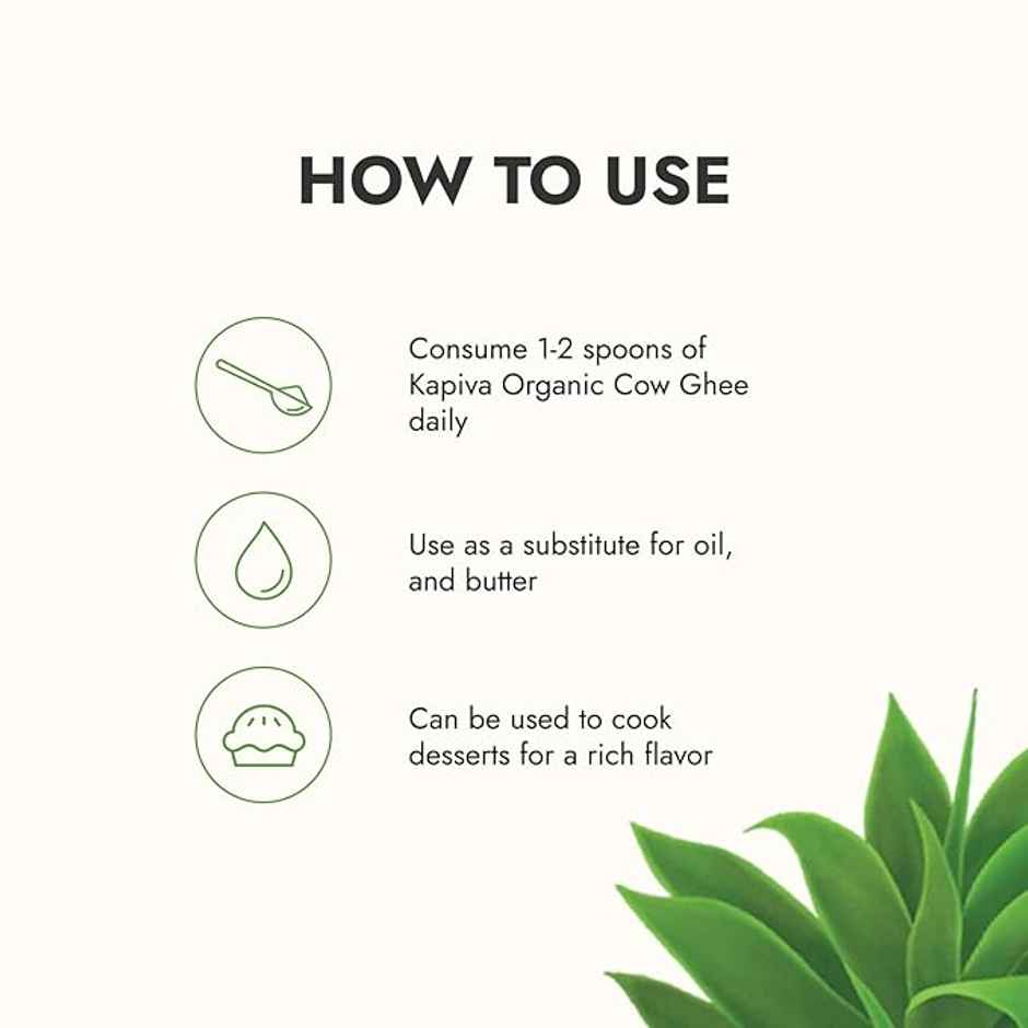 Kapiva Organic Cow Ghee