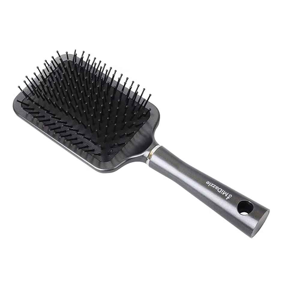 Midazzle Premium Paddle Grey Hair Brush for All type Hair | MIHB0025