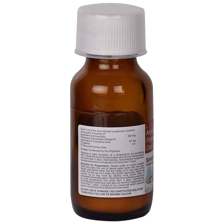 Sensiclav-DS 457mg Dry Syrup