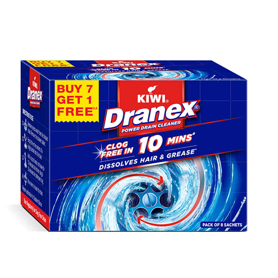 Kiwi Dranex Drain Cleaner Powder