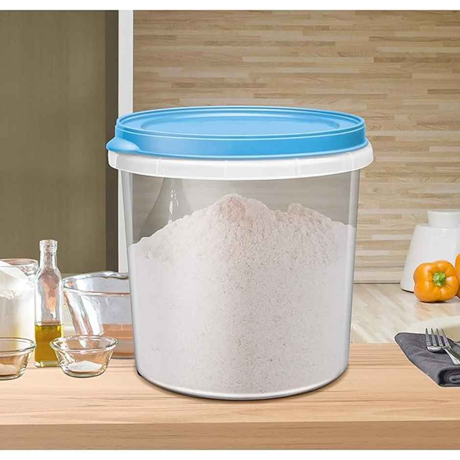 Milton Storex Plastic Stoarge Container With Lid, 15 Litres, Transparent