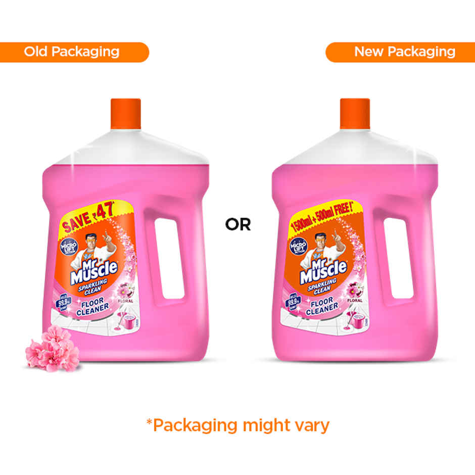 Mr. Muscle Floral Floor Cleaner