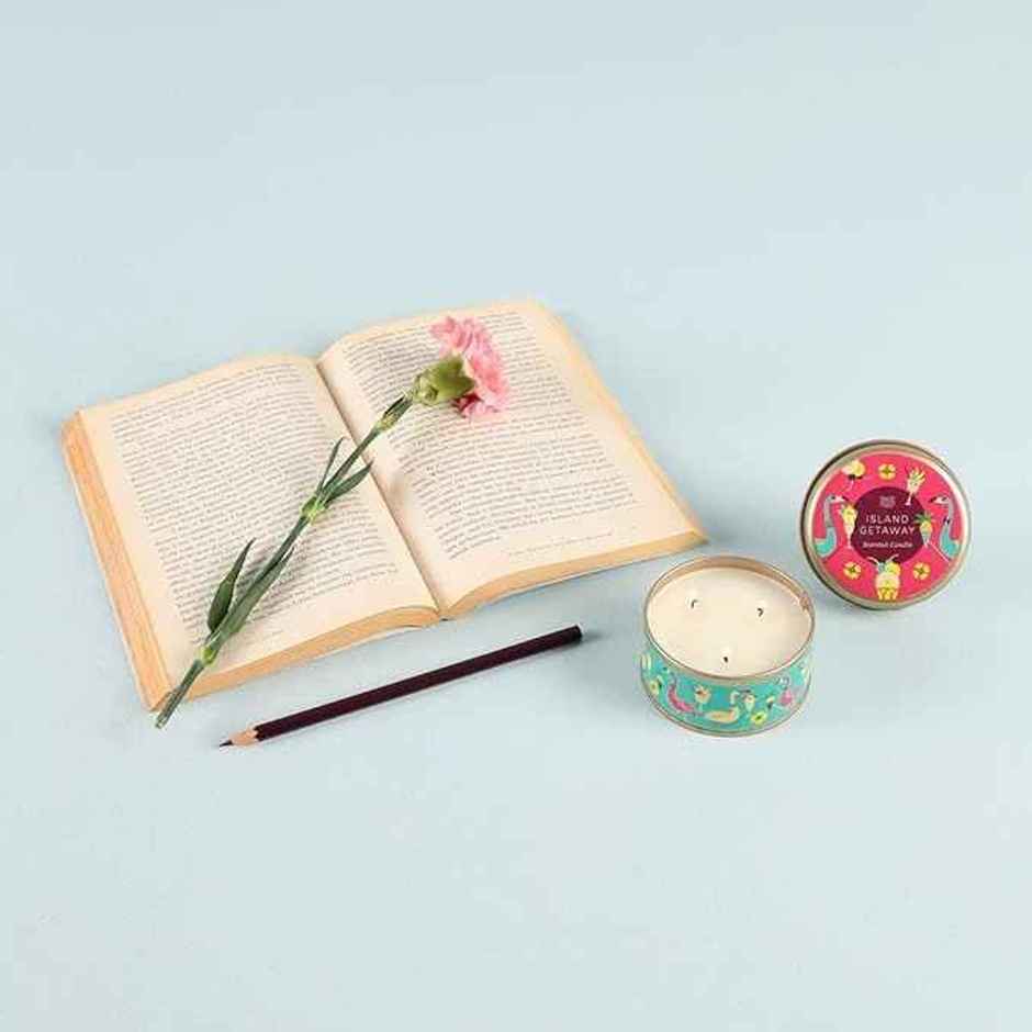 Chumbak Island Getaway Tin Candle