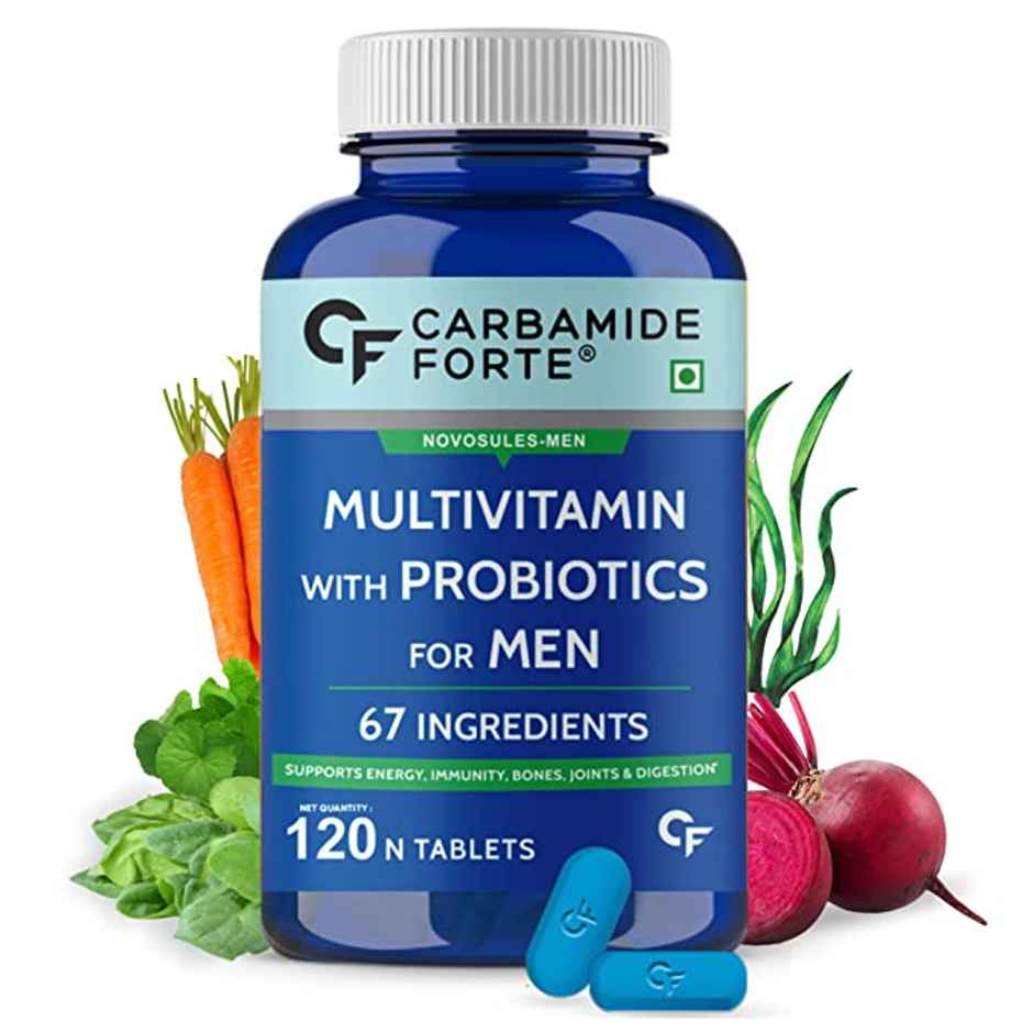 Carbamide Forte Multivitamin for Men 60 Veg Tablets