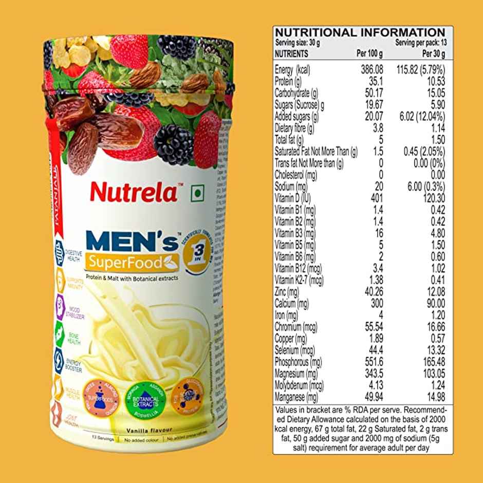 Patanjali Nutrela Men's Superfood