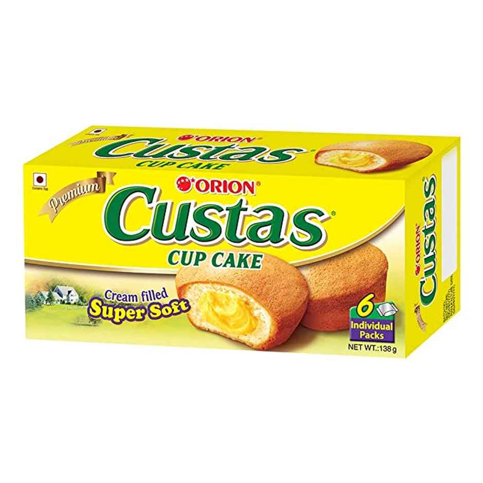Orion Custas Cup Cake - Premium Korean Snack