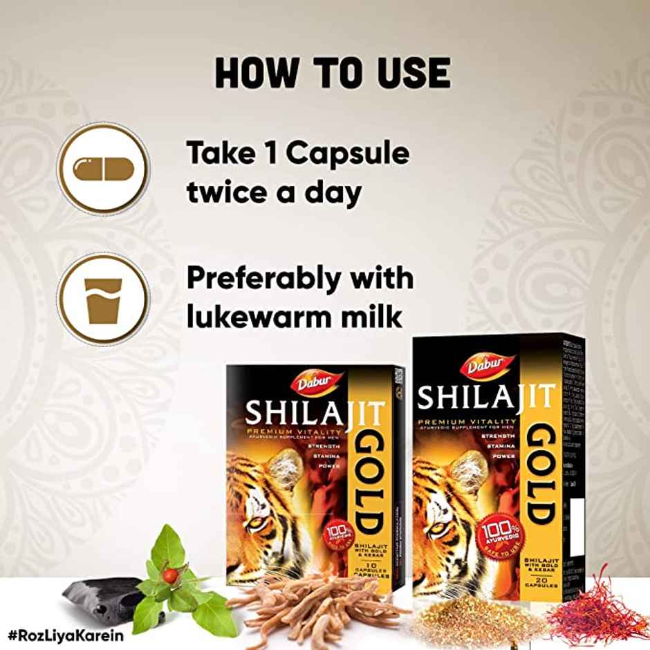 Dabur Shilajit Gold Capsule