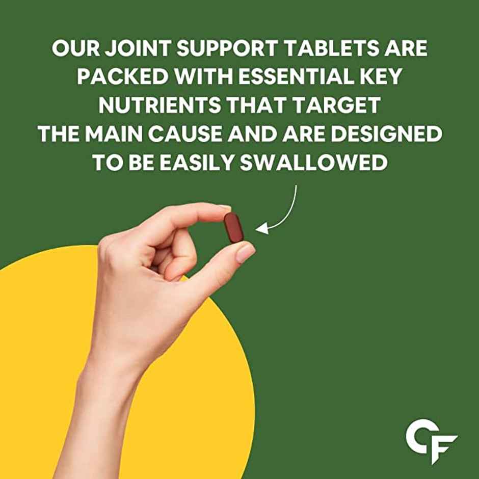 Carbamide Forte Joint Support Supplement Glucosamine 1600mg with Chondroitin