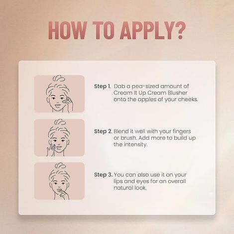 Swiss Beauty Cream It Up Blusher With Shea Butter - 1 Rosy Cheeks