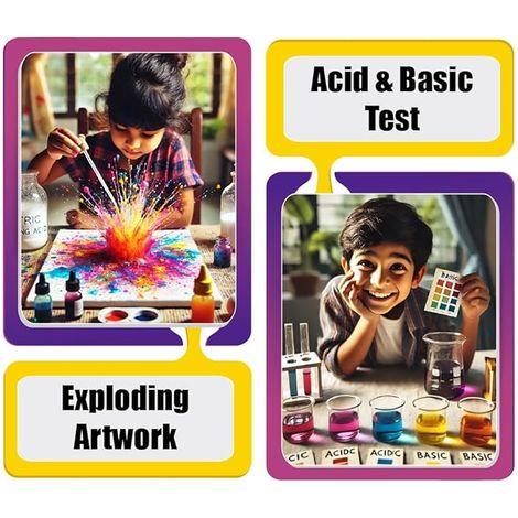Physics Wallah Curious Jr 150+ Experiments Science Explorer Kit | Multicolor