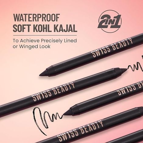Swiss Beauty Soft Kohl Kajal - Black
