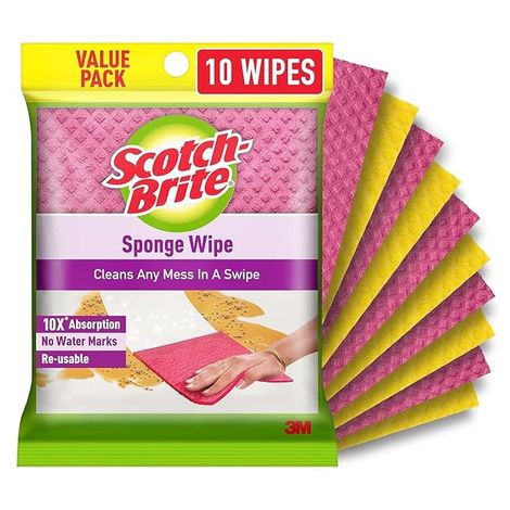 Scotch Brite Multi-Purpose Sponge Wipes
