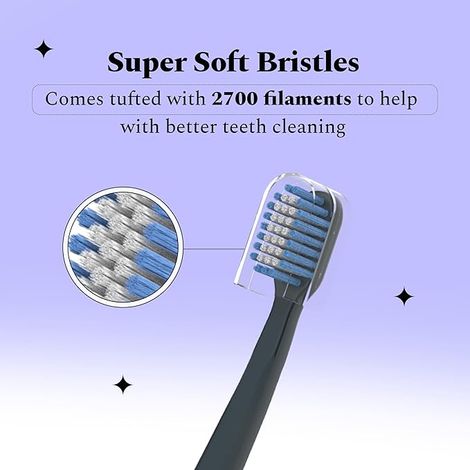 Perfora Super Soft Bristles Toothbrush (OG Black)