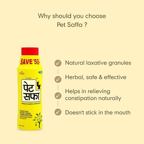 Pet Saffa Digestive Powder Bottle