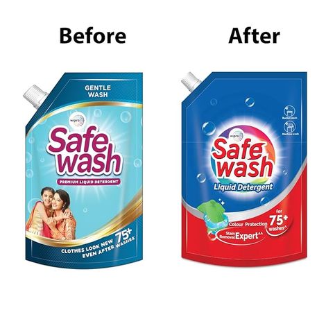 SafeWash Colour Protection Stain Removal Expert Detergent Liquid